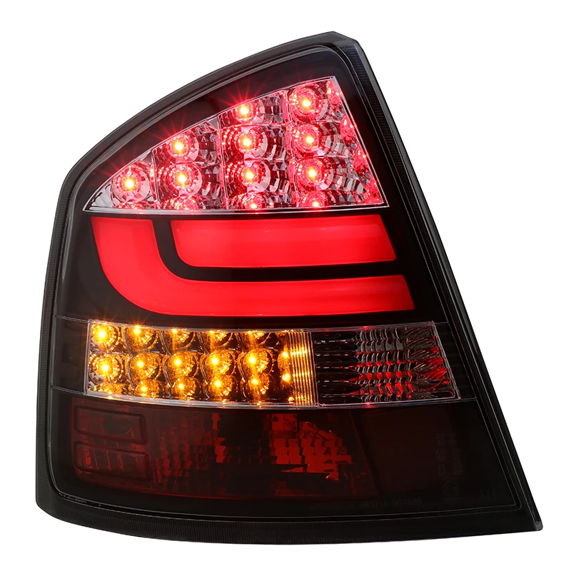 Автомобильный Стайлинг для Skoda Octavia Задние фонари 2005- Octavia задний фонарь светодиодный задние фары DRL тормоз Обратный Авто аксессуары