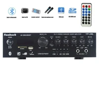 sunbuck tav 580bt 5 1 channel 300w high power sd usb fm bluetooth remote control power amplifier home av sound amplifier audio