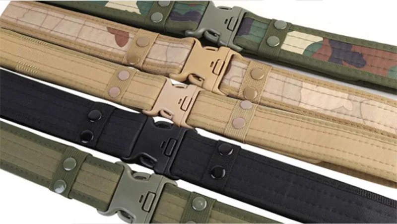 Ремень Камуфляжный с быстроразъемной пряжкой армейский