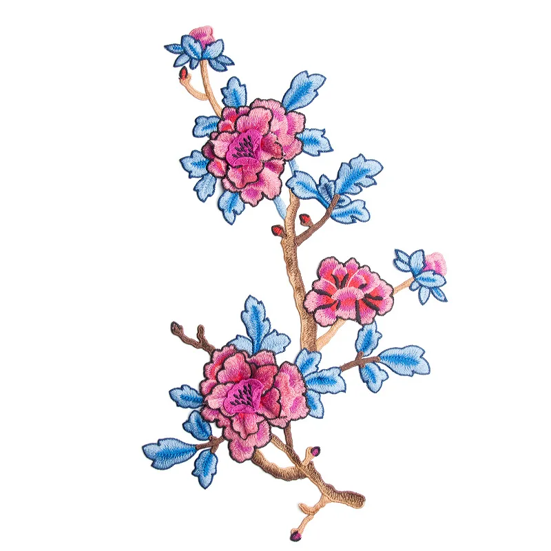 

Exquisite three-dimensional flower design embroidery used in DIY decoration and patching
