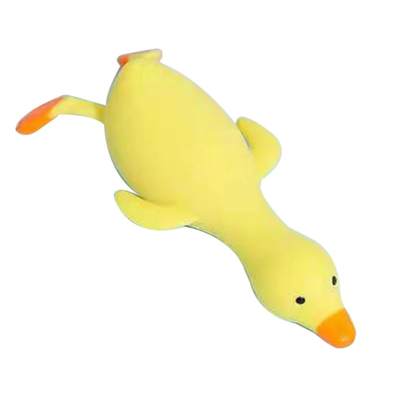 

57EE Sensory Fidget Practical Joke Toy Interactive Stress Relief Squishy Duck Novelty Toy Fidget Set Push Fidget Vent Ball