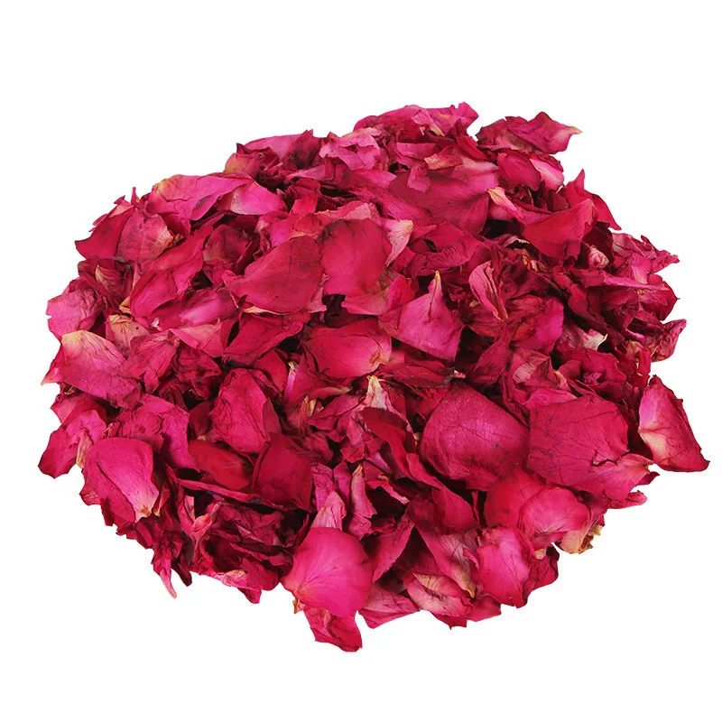 

500g Natural Real Red Rose Petals Organic Dried Flowers Fragrant Bath Spa Shower Tool Whitening Bath Beauty Body Foot Skin Care