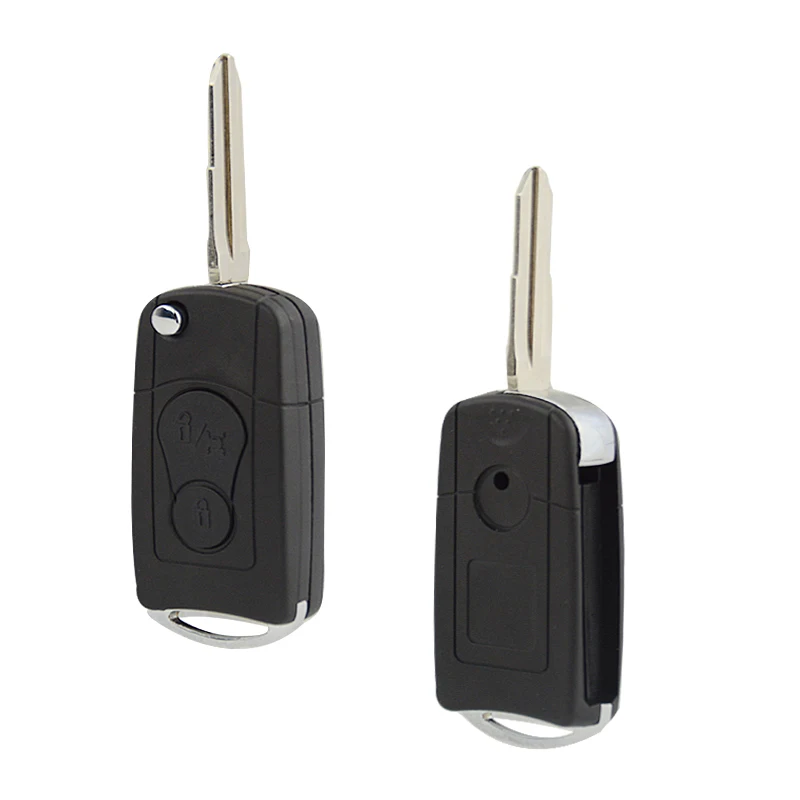 OkeyTech 2/3 Buttons Modified Car Key Shell Case Cover Fob For Ssangyong New Actyon SUV Kyron Rexton Auto Blanks | Автомобили и