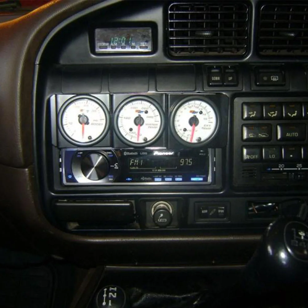 52 мм 3 отверстия один DIN радио слот Pod тройной Датчик метр Панель Крепление