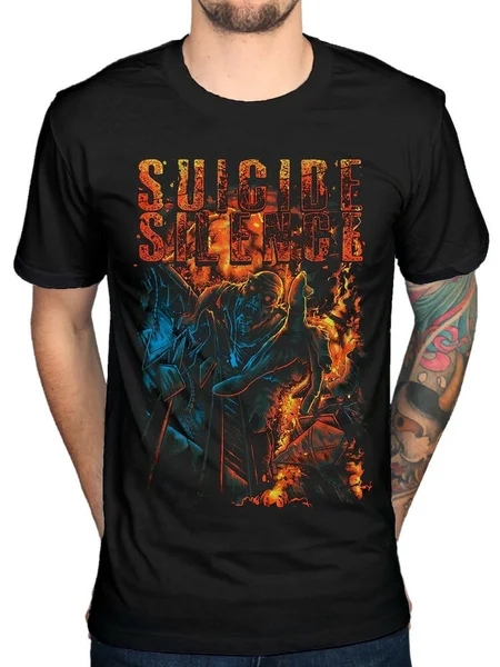 

Official Suicide Silence Zombie Angst T-Shirt The Cleansing Sacred Words