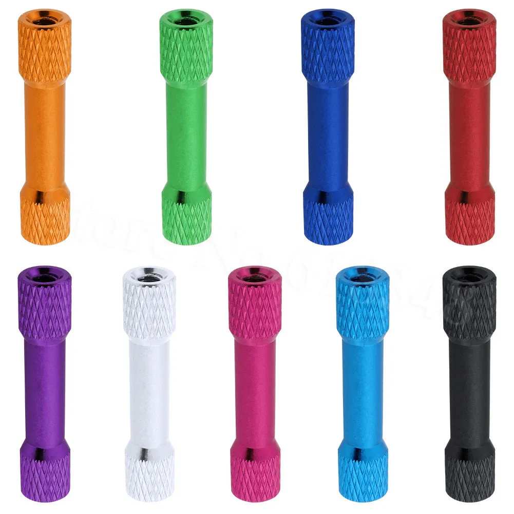 8 шт./лот m3x28 мм промежуточные опоры из алюминиевого сплава Женская-Женская для