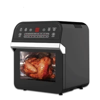 16 in 1 countertop oven cooking tools 12l 1600w air fryer oven toaster rotisserie dehydrator led display digital touch screen