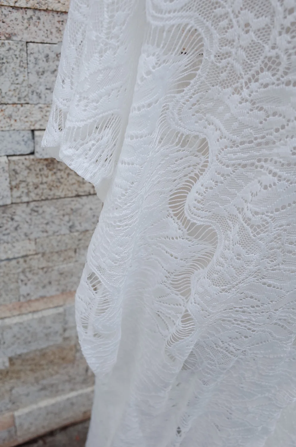 Кружевной пляжный купальный костюм накидка парео пляжная одежда туника для