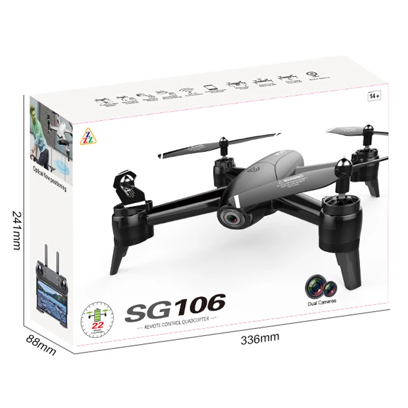 Дроны sg106 с hd камерой Ру вертолет Дрон 4k игрушки Квадрокоптер drohne helikopter droni