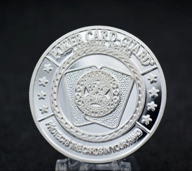 Посеребренные памятные монеты в виде покерных фишек казино но они были подходят