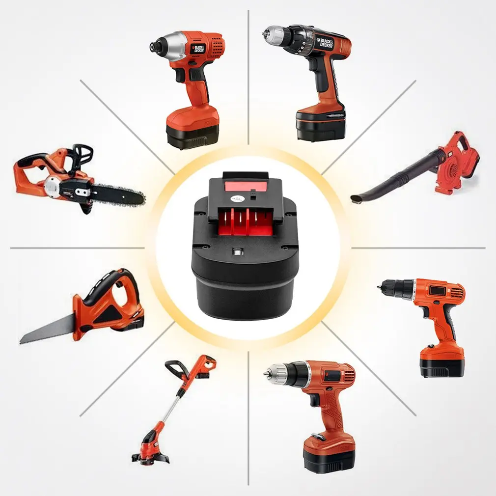 

12В 3000 мАч HPB14 батарея совместима с Black & Decker HPB14 FSB14 FS140BX BD1444L HPD14K-2 CP14KB беспроводные электроинструменты