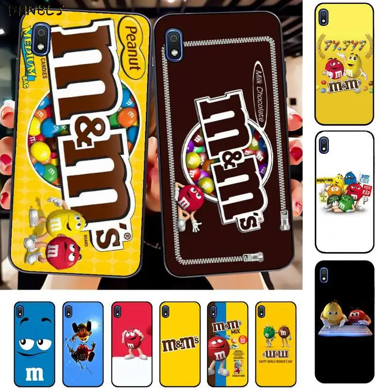 FHNBLJ M &amp M's шоколада Nutella Бутылка Мобильный телефон чехол Корпус для Samsung A10 20s 71 51