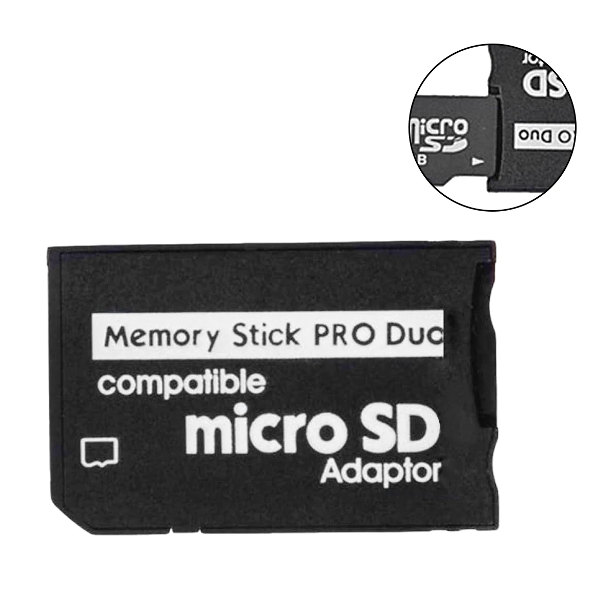 TF to MS Reader Memory Card Adapter Stick Pro Duo Converter for PSP | Cards