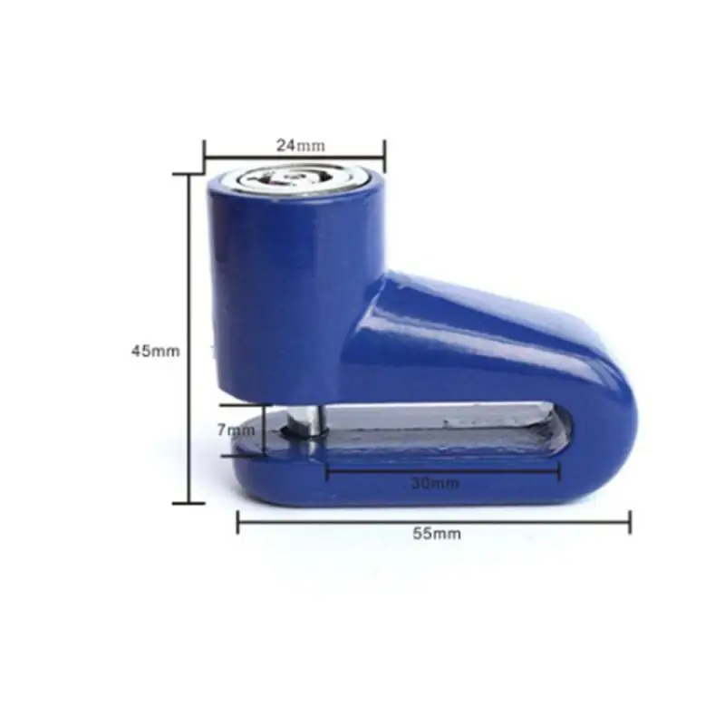 

New High quality Aluminum Alloy Bike Alarm Lock Safety Waterproof Motorcycle Brake Disc Alarm Lock scooter Lock