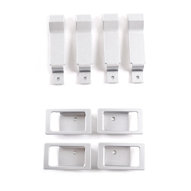 

Door Latch Handle Decoration Cover for Land Rover Defender 90 110 130 2004-2018 & Door Bowl Decoration Cover
