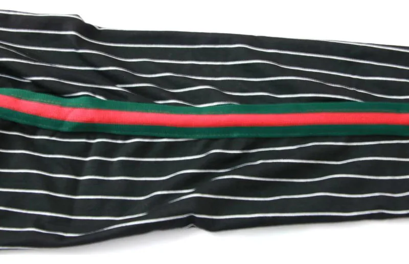 Модные облегающие мужские брюки в полоску, черные, Красные Полосатые брюки, мужские брюки, мужские брюки для бега, мужские спортивные брюки, pantalones hombre