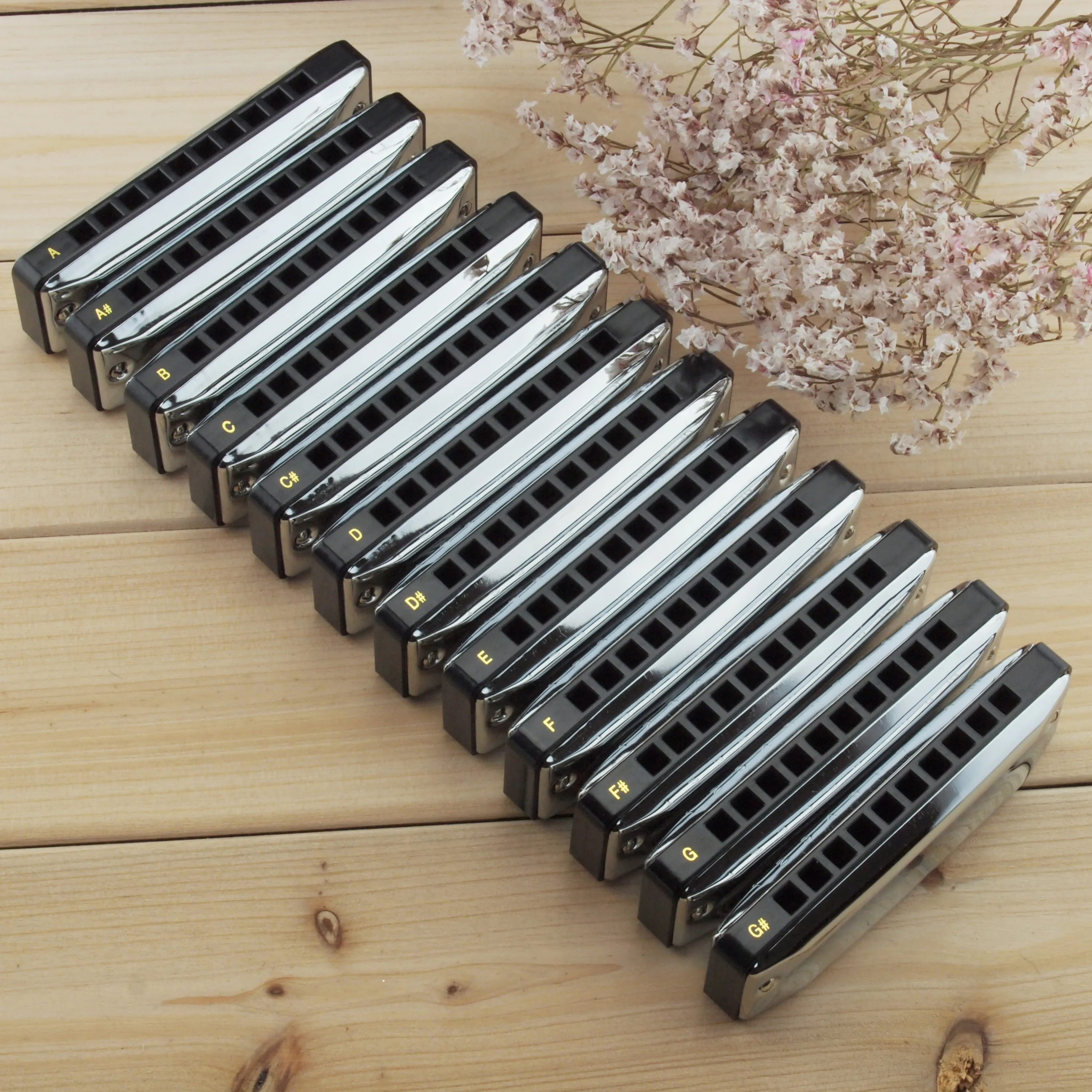 East top Bluetooth harp набор профессиональных 10 отверстий фотоэлементов с 12 клавишами для