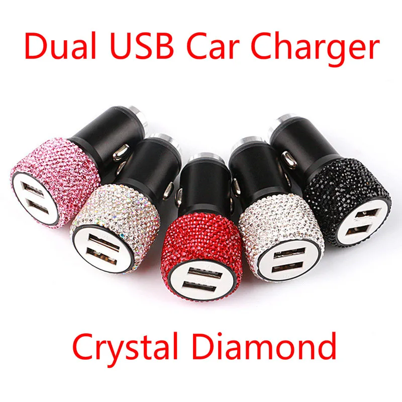 Автомобильное зарядное устройство с двумя usb-портами Usb 3.1A автомобильная