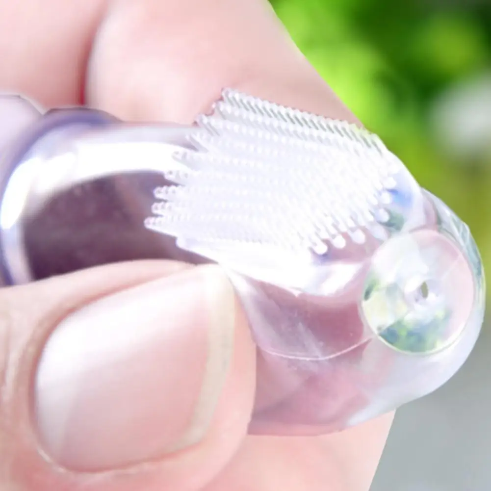 Одежда для младенцев 2 предмета Зубная щётка зажим пальца с силиконовой кроватка