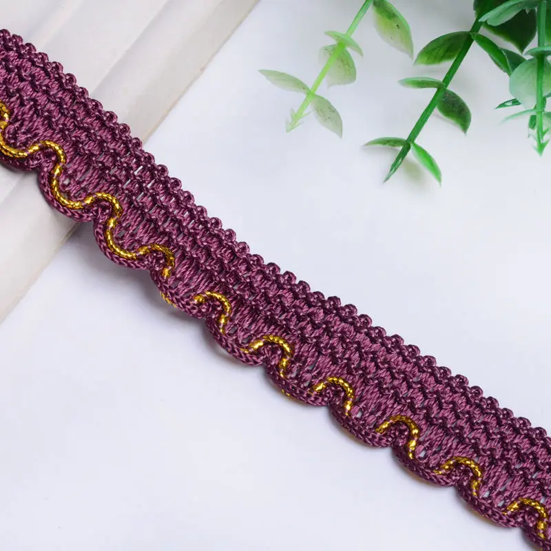 12Yards Lace Ribbon Curtain Lamp Sofa Pillow Edge Tapestry Braid Trim Fringe DIY Accessories For Sewing Home Decoration | Дом и сад