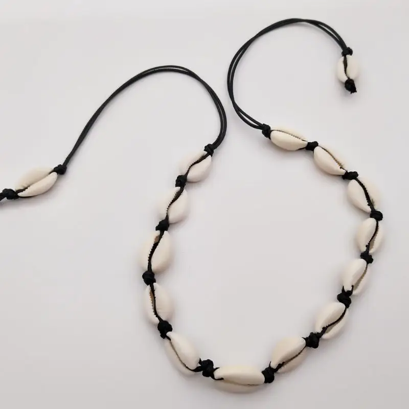 Бохо Гавайи Ручной Работы пляжные раковину колье ожерелье для женщин летние