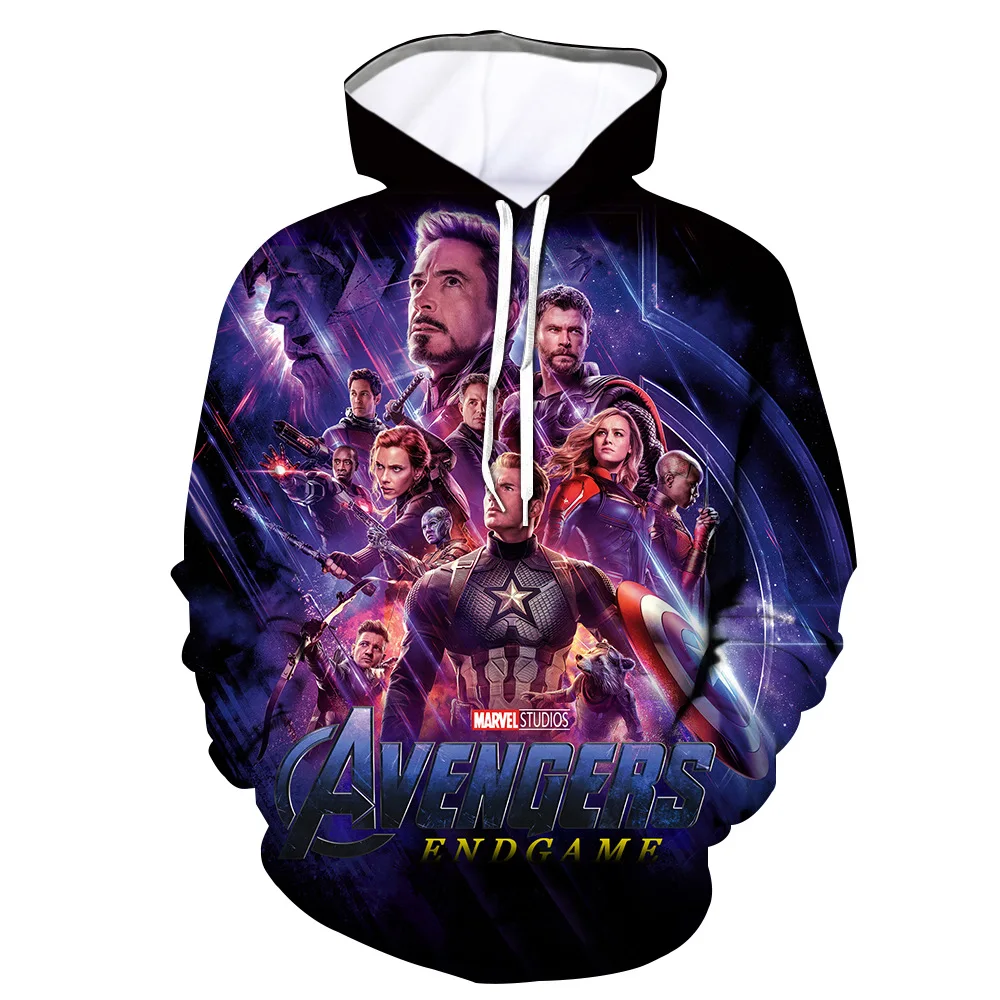 marvel hoodies unisex endgame quantum realm 3d hoodies sweatshirts superhero captain america iron man cosplay end game clothe free global shipping