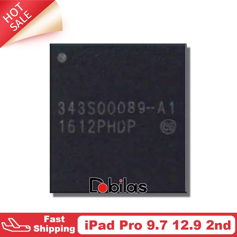 1 шт./лот 343S00089 343S00089-A1 для iPad Pro 9 7 12 2-го поколения BGA большой микросхема управления