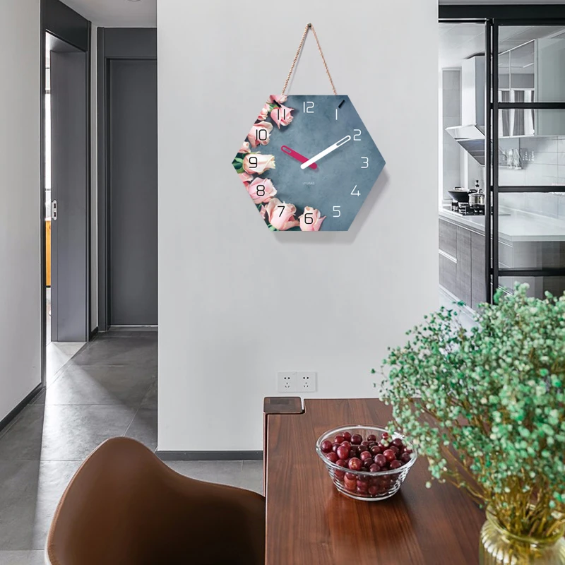 Настенные часы в скандинавском стиле креативные современном минималистическом