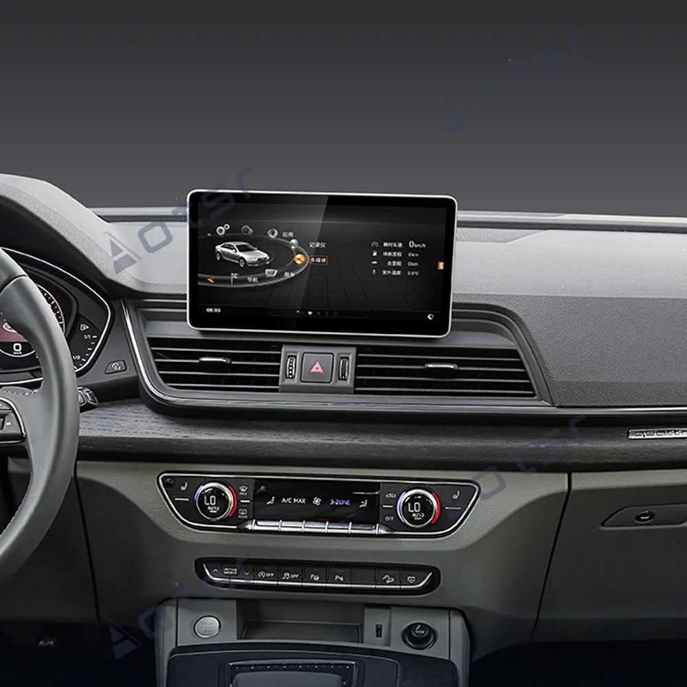 Мультимедийный экран AOTSR на Android 9.0 для AUDI Q5L 9 33 дюйма HD Wi-Fi