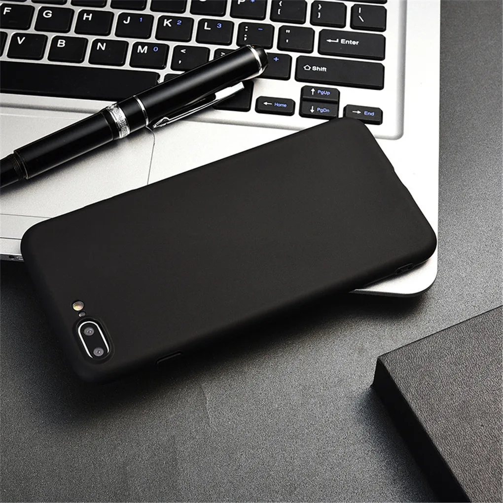 Ультратонкий матовый роскошный мягкий чехол для телефона Apple iPhone SE X XR XS Max 8 7 6 6s Plus