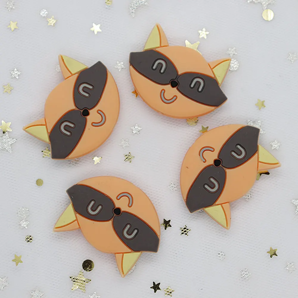 5 шт. силиконовые бусины для прорезывания зубов 2 7 см|Детские прорезыватели| |