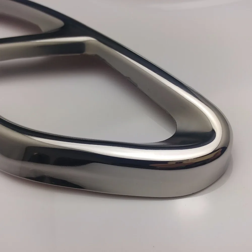 Задняя двойная выхлопная труба из нержавеющей стали для Mercedes Benz W205 C180 C200 C250 C300 C400 C