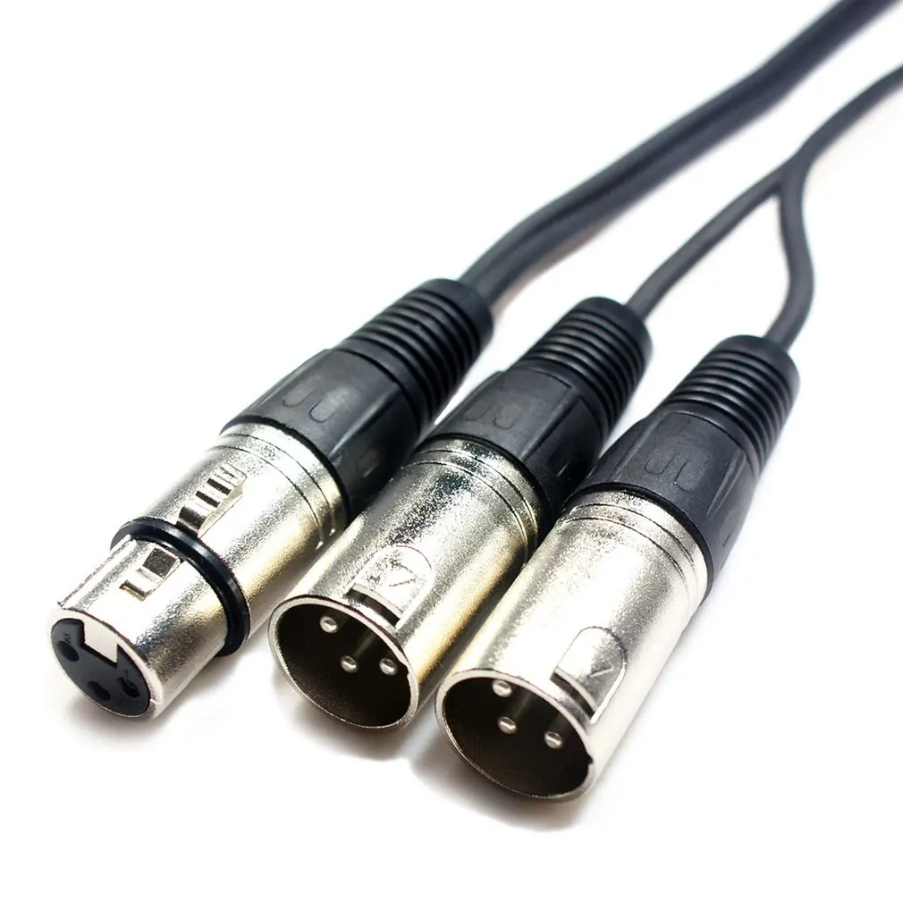 Y-разветвитель кабель для микрофона аудиоадаптер шнур сверхдлинный гибкий