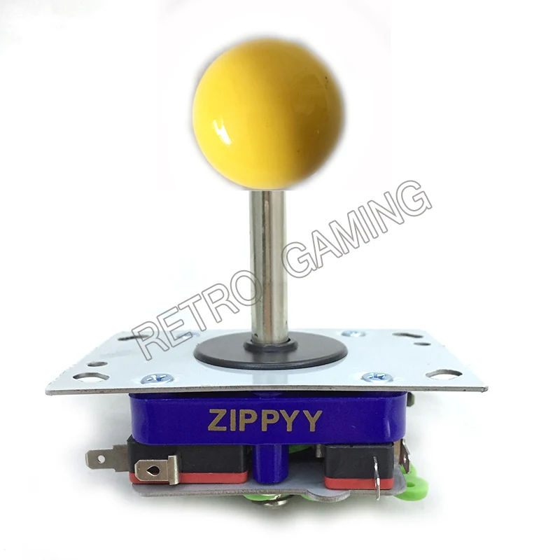 

60 pcs arcade cabinet console parts fight game zippy joystick micro switch actuation to 2 4 8 ways choose ball top colors
