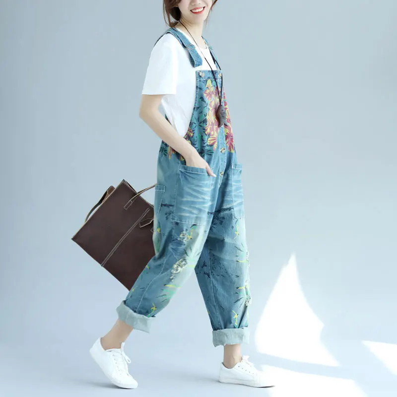 Повседневные Комбинезоны в стиле бойфренда зимние штаны с вышивкой узкие джинсы