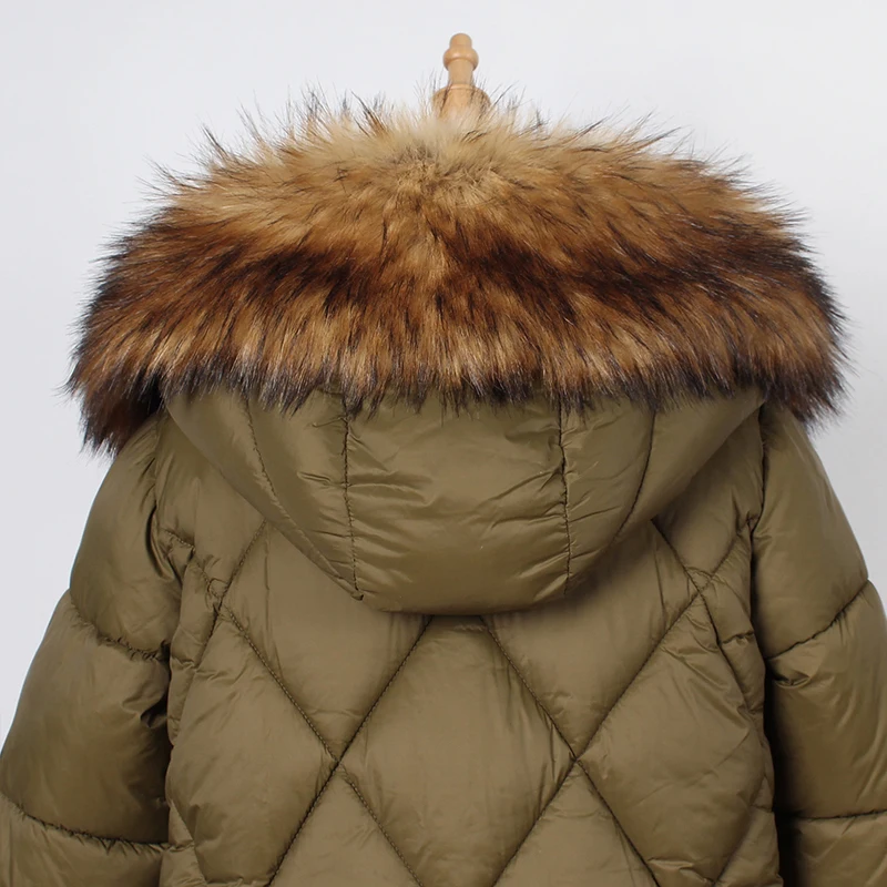 Женский зимний теплый шарф из искусственного меха съемный меховой лисьего