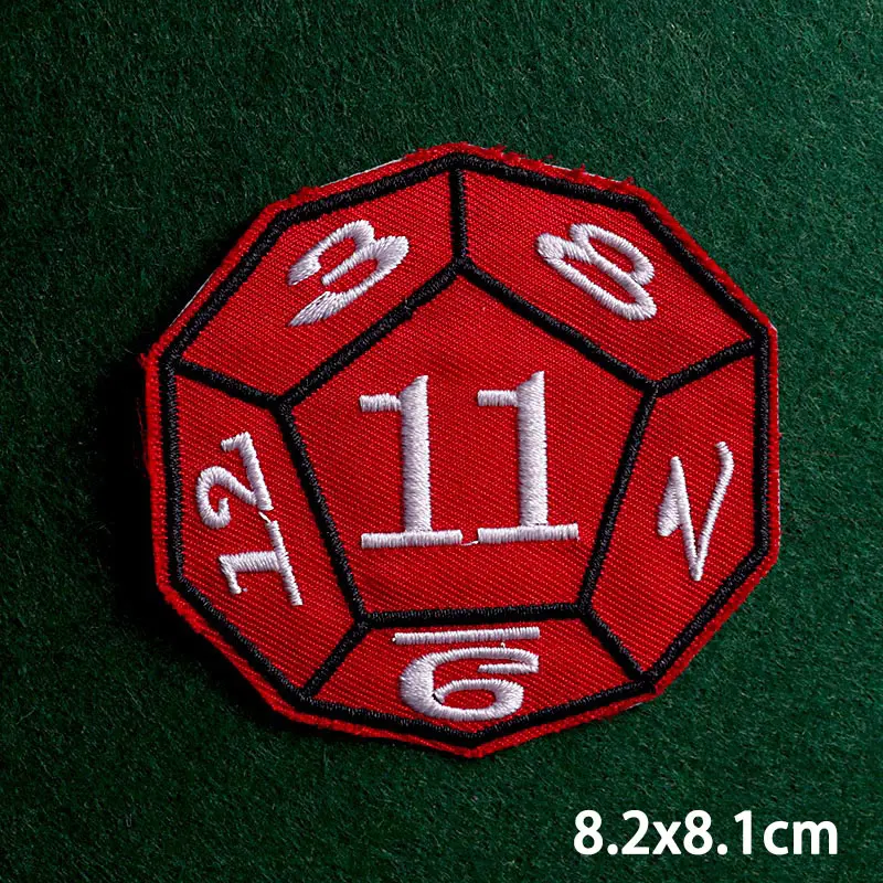 Термонаклейки для одежды с вышитыми буквами 2 шт. | Дом и сад