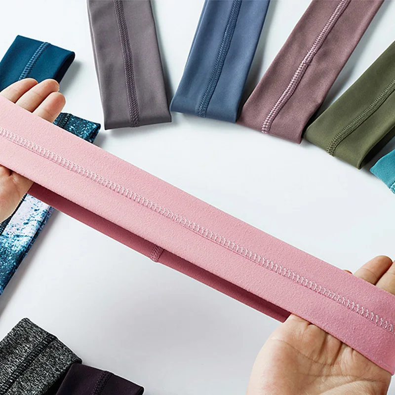 Повязка для волос унисекс йоги Спортивная Нескользящая эластичная повязка