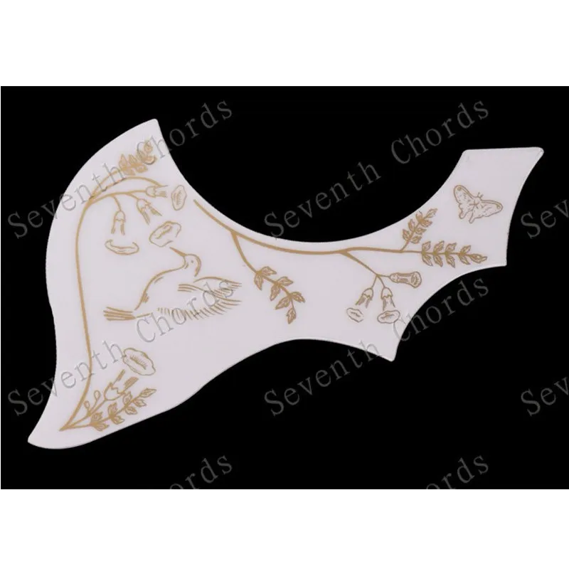 60 шт. Акустическая Гитара Pickguard Pick Guard антицарапная пластина с цветком Колибри