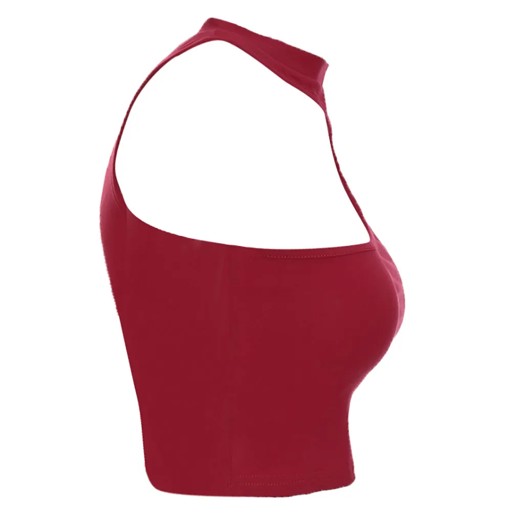 Off Shoulders Slim Vest Women Sexy Hollow Sling Cropped Tops Black Summer Camis Streetwear Harajuku Tank Tops Tight Shirt#yl