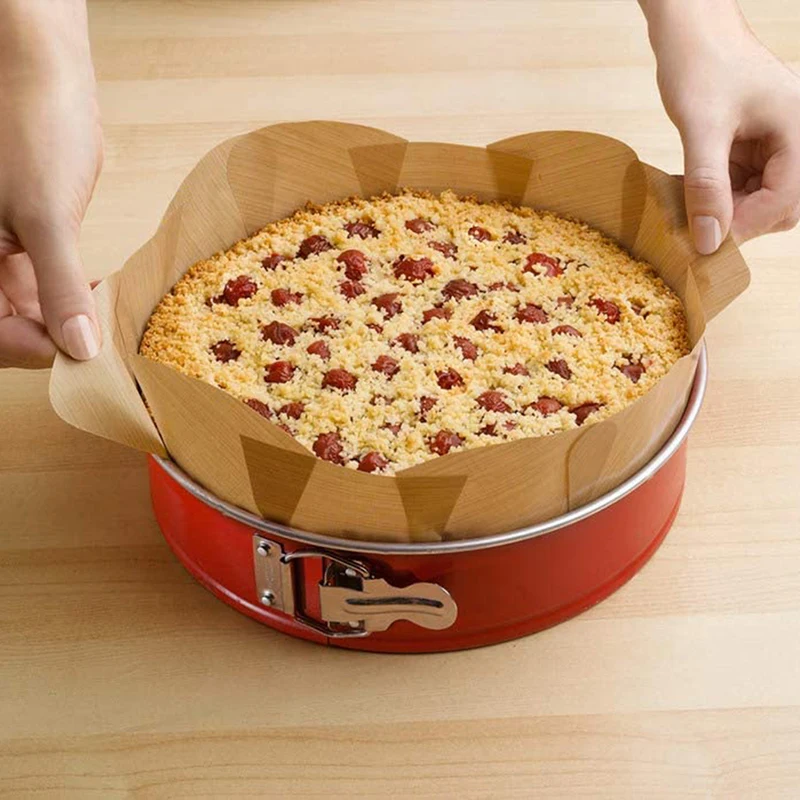 

Round Mold-Free Cake Mat Non-Stick Linoleum Baking Mat Kitchen Pastry Tools Cake Biscuit Baking Tools