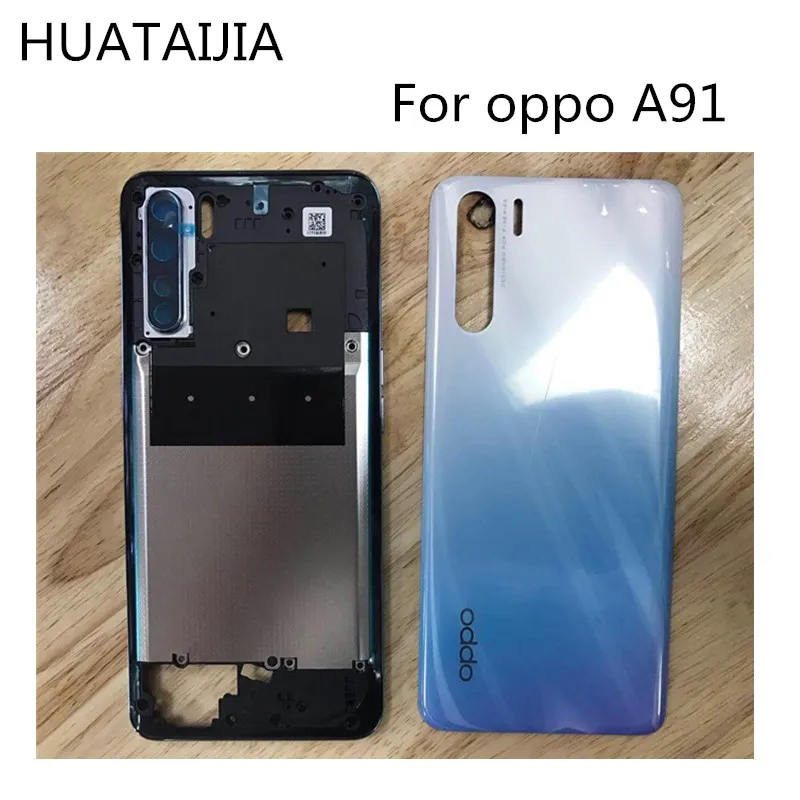 new a91battery back cover middle frame screen frame for oppo a91back case oppo a91 screen frame back case oppo a91battery case free global shipping