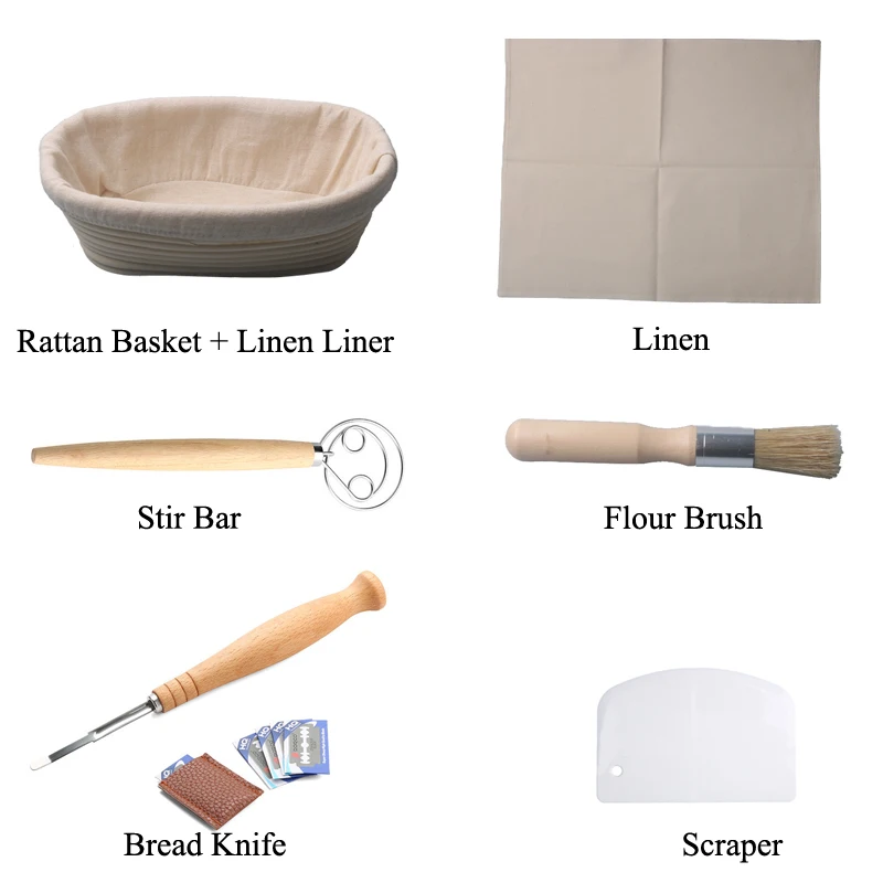 6 шт./набор нож для выпечки из ротанга | Дом и сад