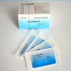 Игла для наложения швов, 12 шт.компл., учебные средства, хирургия швов комплект для наложения швов, спецификация 20, 30 мм, для улучшения медицинских технологий