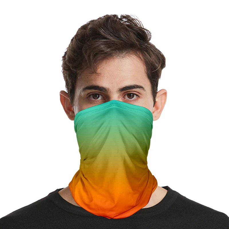 

Fashion Cool Colourful Gradient 3D Seamless Face Mask Motorbike Headwear Magic Scarf Outdoor Cycling Fishing Ski Hiking Bandanas