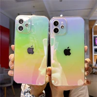for iphone 13 case for iphone 11 12 pro max 7 8 plus x xr xs max 12 mini se 2020 transparent chameleon hard pc protection cover