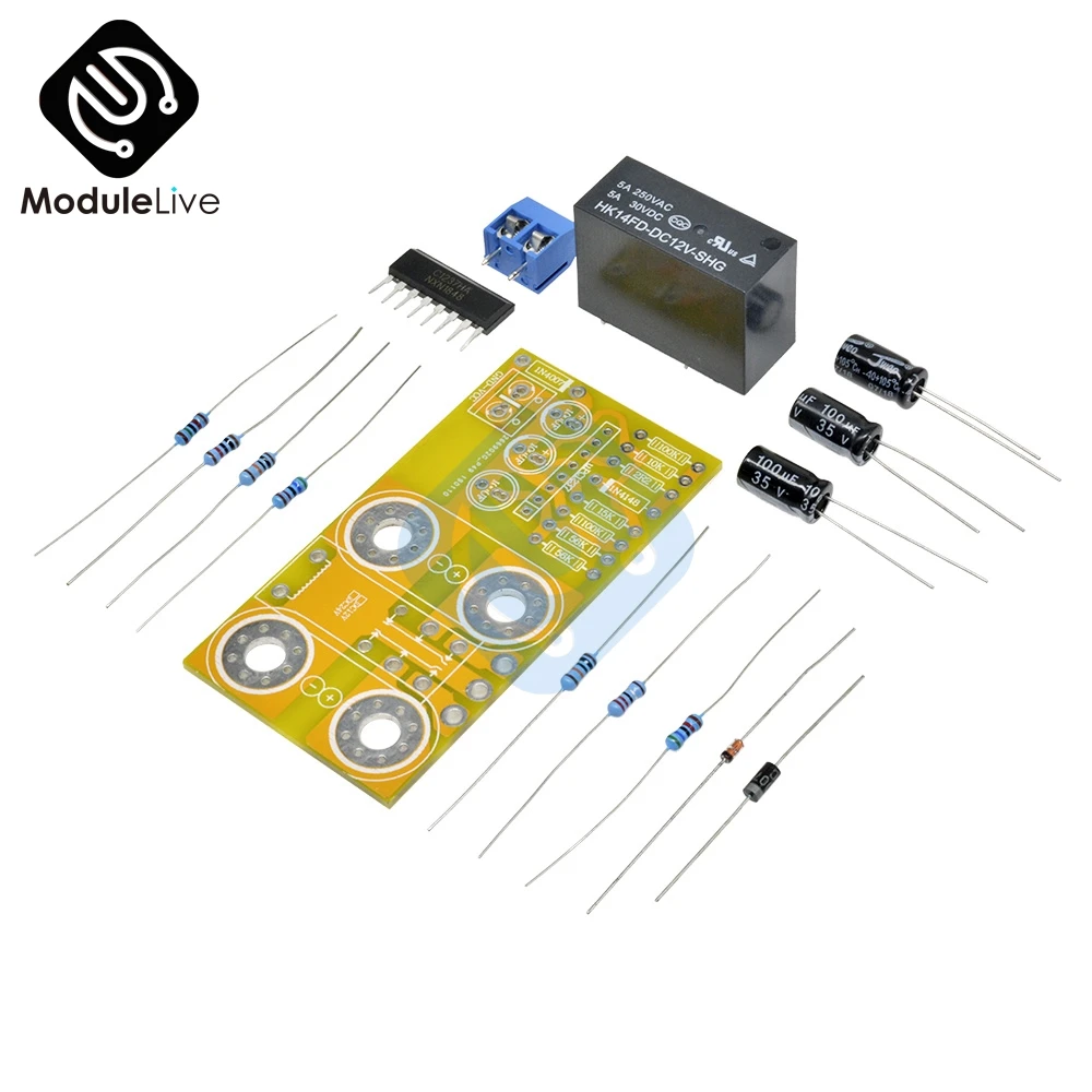 Двухканальный 2-канальный комплект защитной платы для динамика UPC1237 с задержкой
