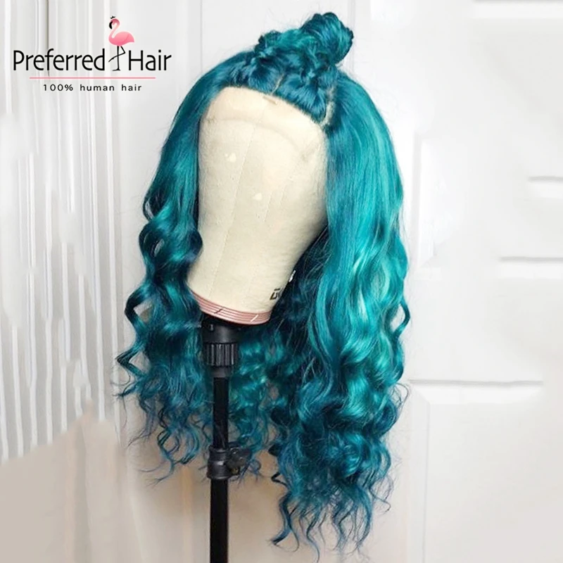 Предпочтительный предварительно сорванный Свободный парик с крупными волнами