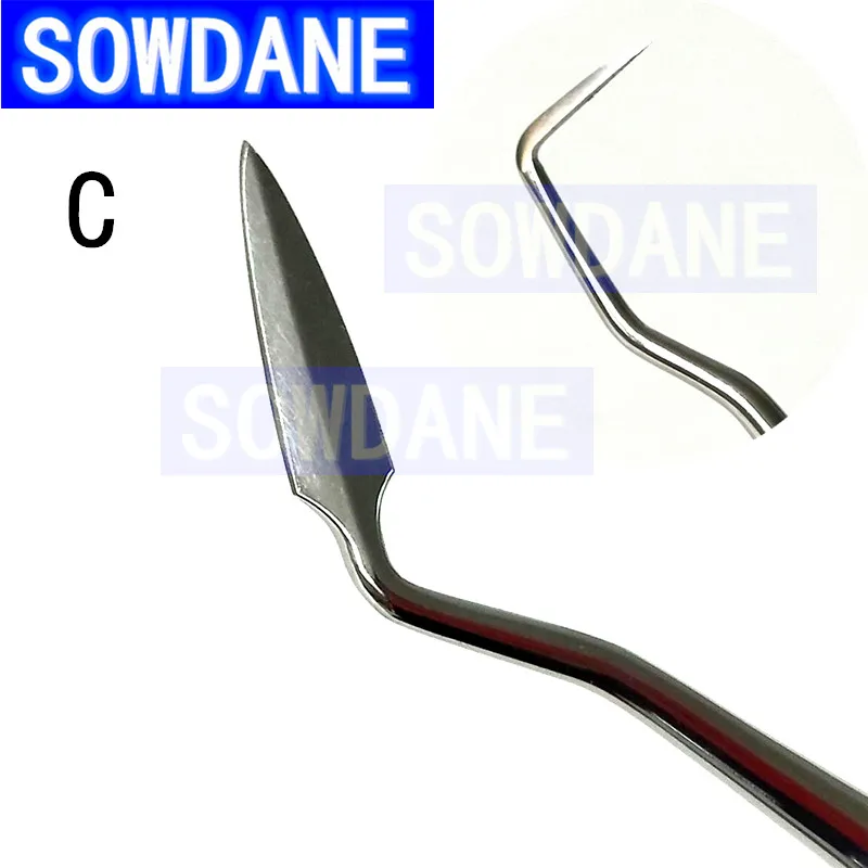 Высокое качество Нержавеющая сталь стоматологический периодонтальный Скалеры