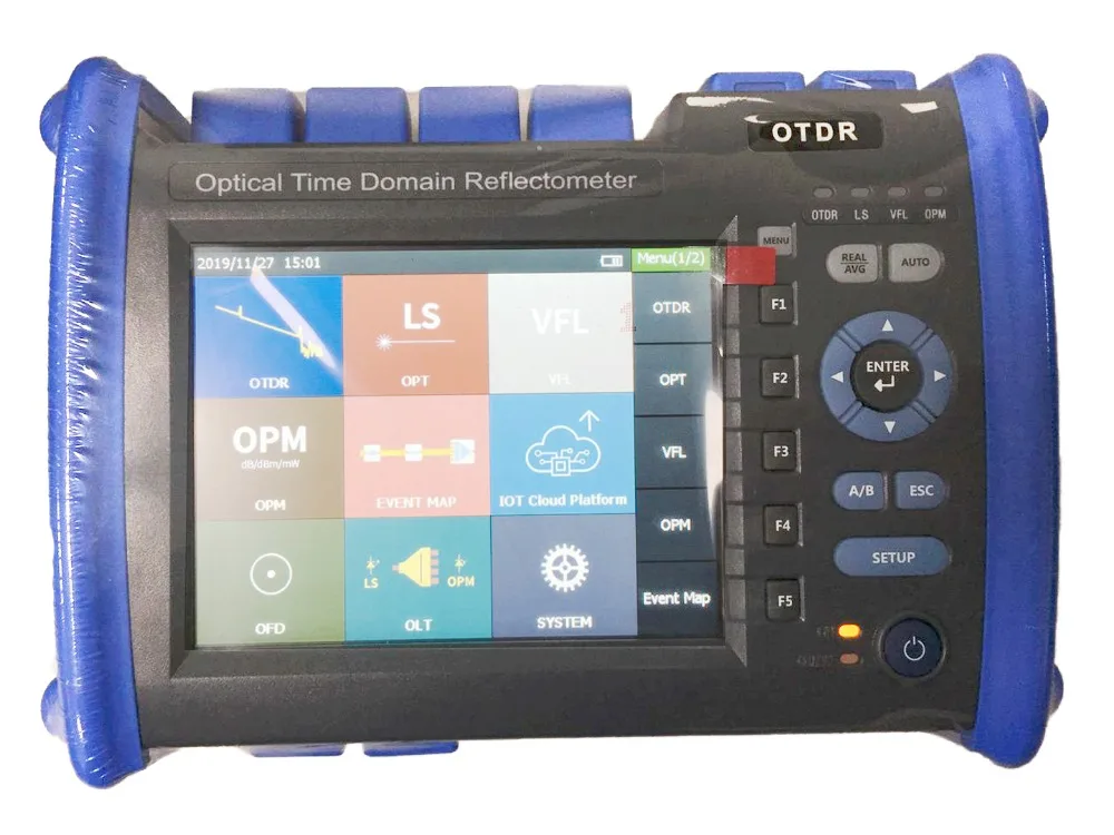 IOLM JoinWit JW3302ET 1310/1550nm волоконно-оптический OTDR 5,8 дюймовый экран с функцией OPM+ OLS+ VFL+ Тест Потери+ IOLM поддержка испанский